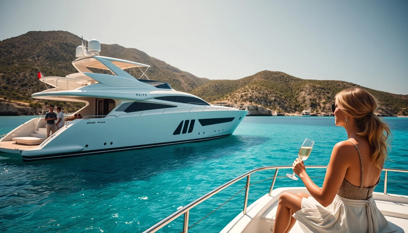 ラグジュアリーなヨットチャーター